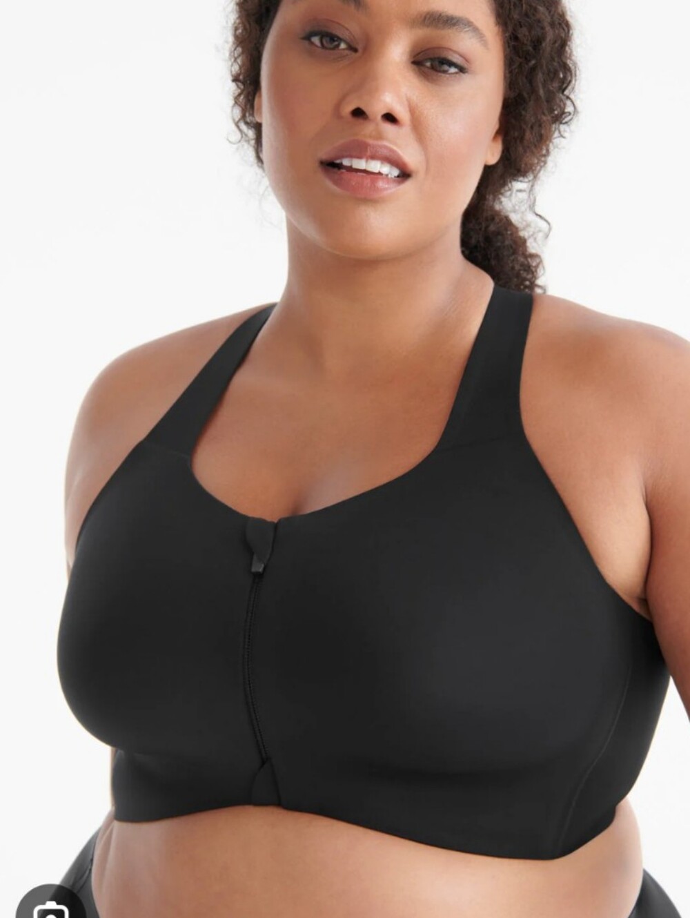 Knix Catalyst Front-Closure Sports Bra black 7++